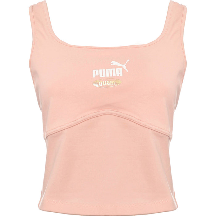 Puma Women's Pastel Pink Queen Plus Structured Bralette