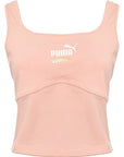 Puma Women's Pastel Pink Queen Plus Structured Bralette