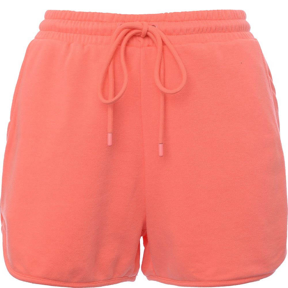 Hunkemoller Women's Coral Pop Cotton Lounge Cheeky Short