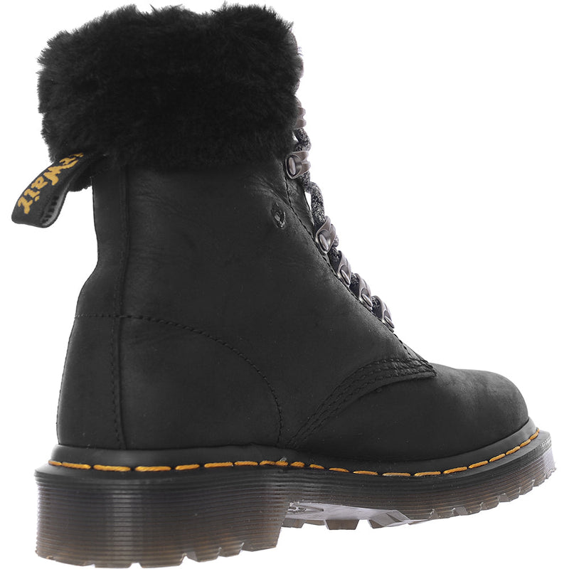 Dr. Martens Women's 1460 Serena Collar Flat Lace Boots