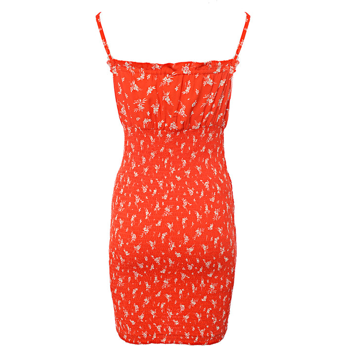 Pimkie Women's Red Floral Printed Cami Dress