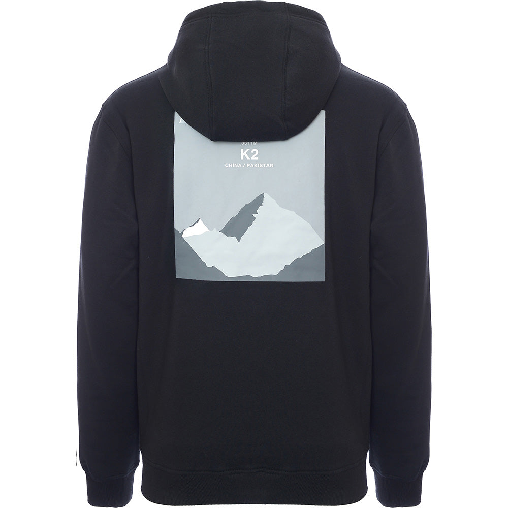 Berghaus Men&#39;s Black Heritage Back Print Hoodie