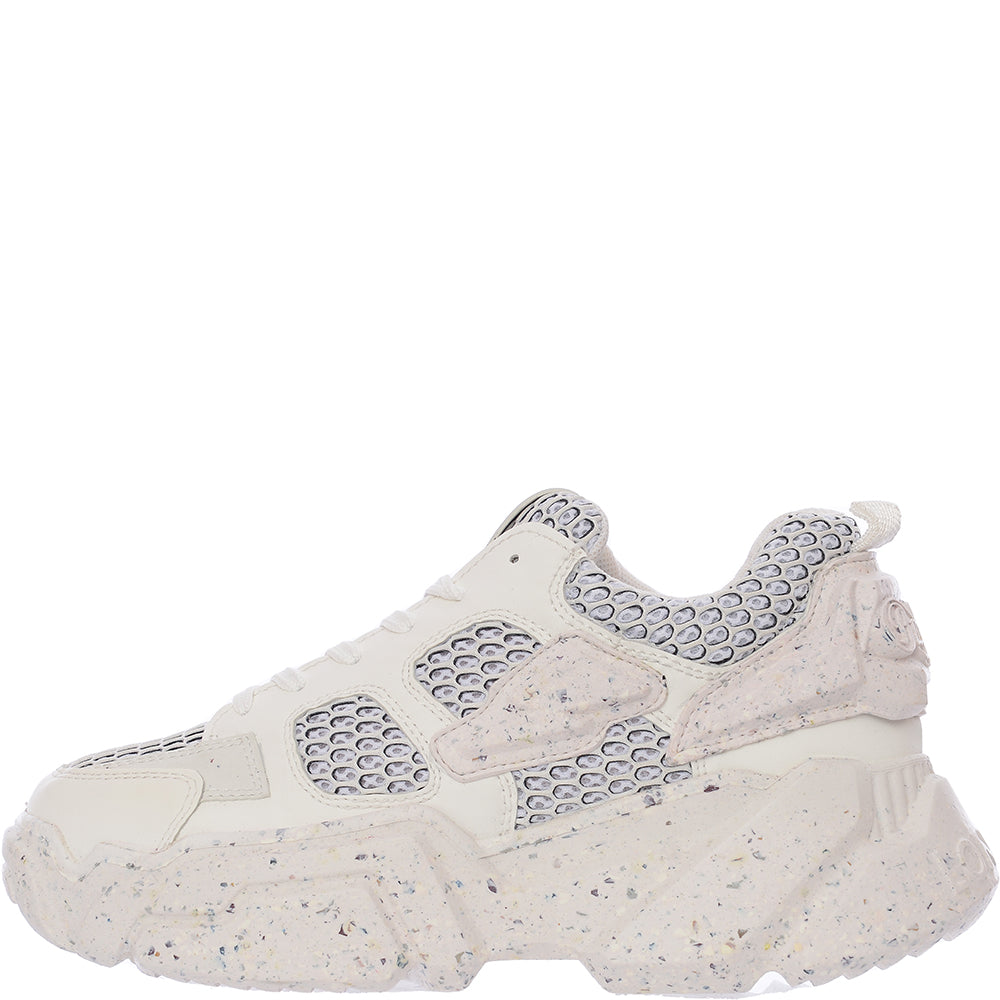 Buffalo Womens White London Brisk CTY Trainers