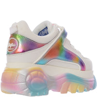 Buffalo London Women's Classic Chunky Trainers in Iridescent Multi