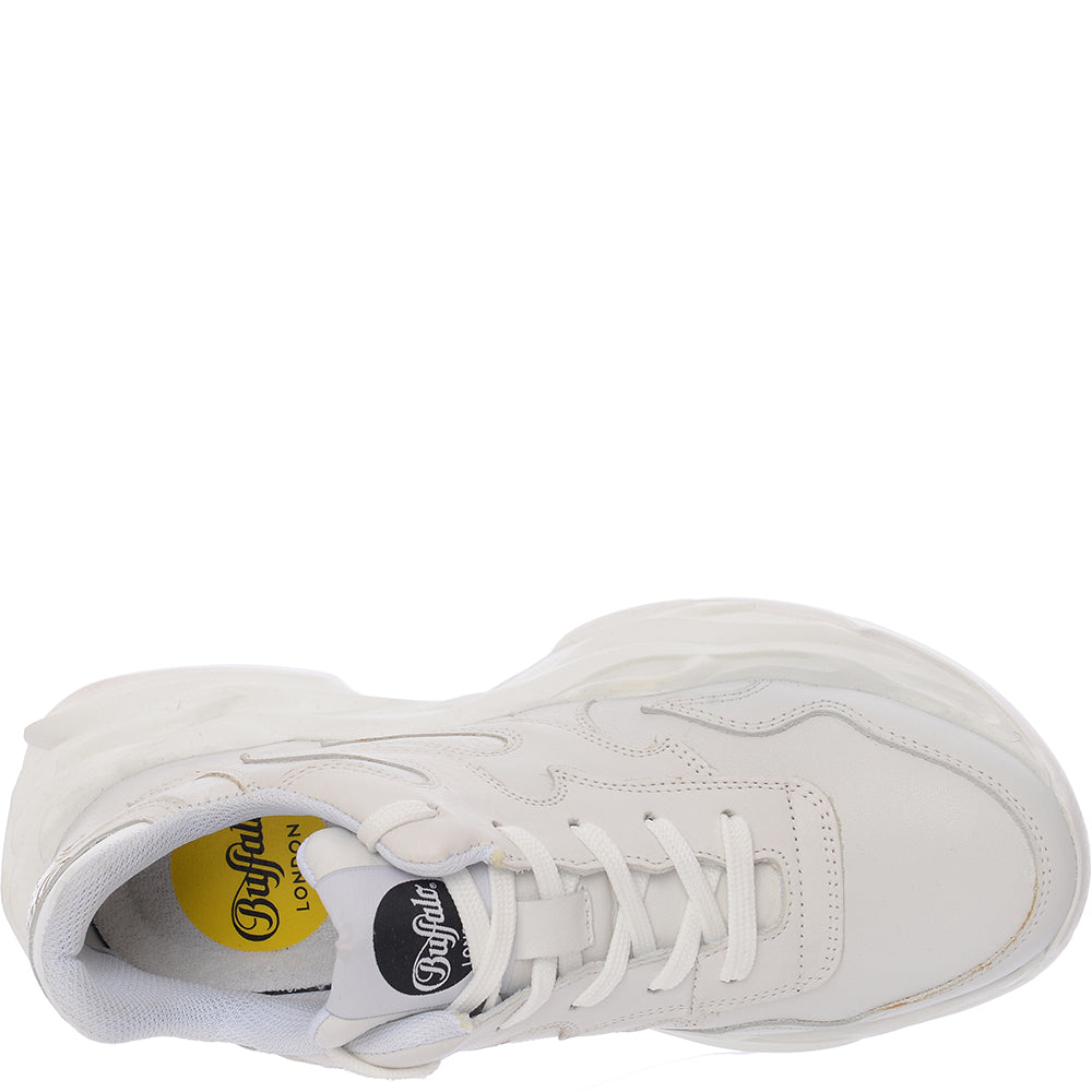 Buffalo London Women's Eyza P Chunky Trainers in White