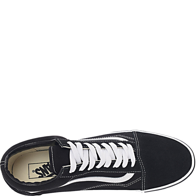 Vans Mens Old Skool Trainers In Black/White