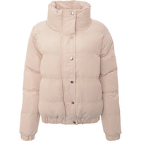 Brave Soul Women's Peach Skin Puffer Jacket