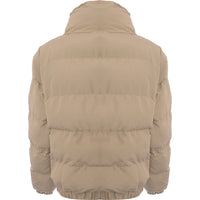 Brave Soul Women's Grey Slay Peach Skin Puffer Jacket