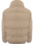 Brave Soul Women's Grey Slay Peach Skin Puffer Jacket