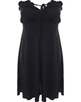 Cotton:On Womens Tiered Bandeau Dress in Black