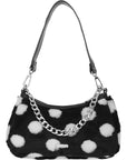 Skinnydip Womens Multicoloured Spot Shoulder Bag