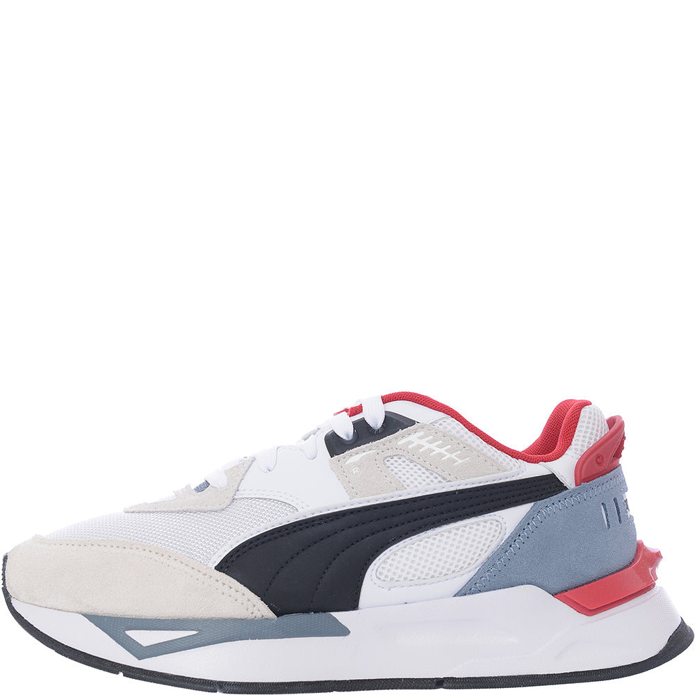 Puma Men's White And Black Mirage Sport Remix Trainers