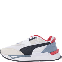 Puma Men's White And Black Mirage Sport Remix Trainers