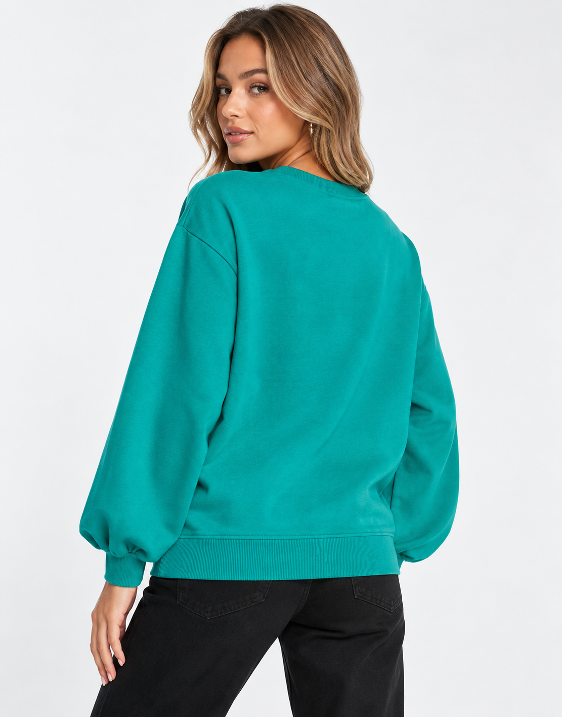 Threadbare Womens Christmas Sweater With Embroidery In Green