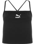 Puma Womens Black Classics Strappy Tank Top