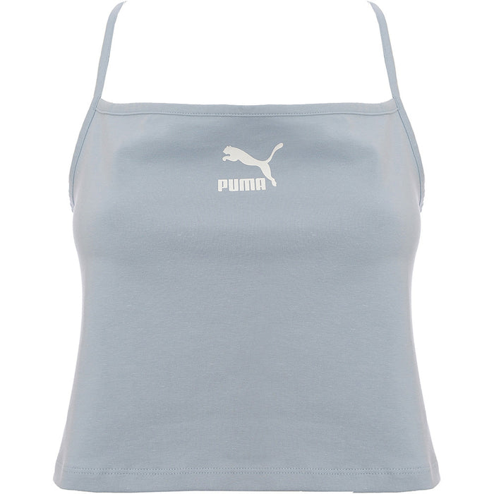 Puma Women's Blue Classics Strappy Tank Top