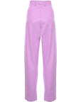 French Connection Women's Lilac PU Co-ord Crolenda Suit Trousers