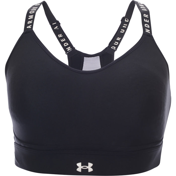 Under Armour Womens Infinity Covered Low Bra In Black