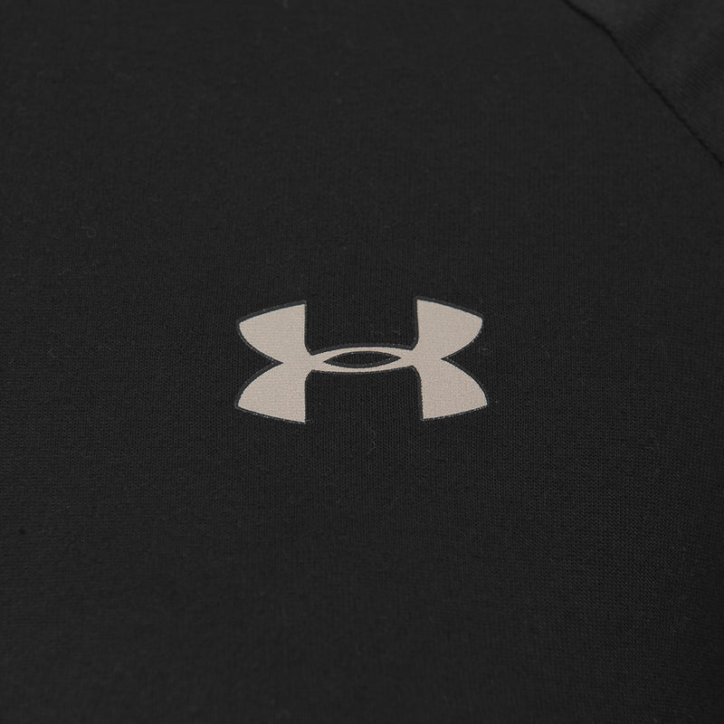 Under Armour Womens Tech 1/2 Zip Long Sleeve Top In Black