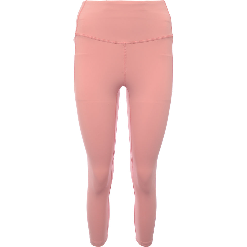 Under Armour Women's Pink Meridian Cropped Leggings