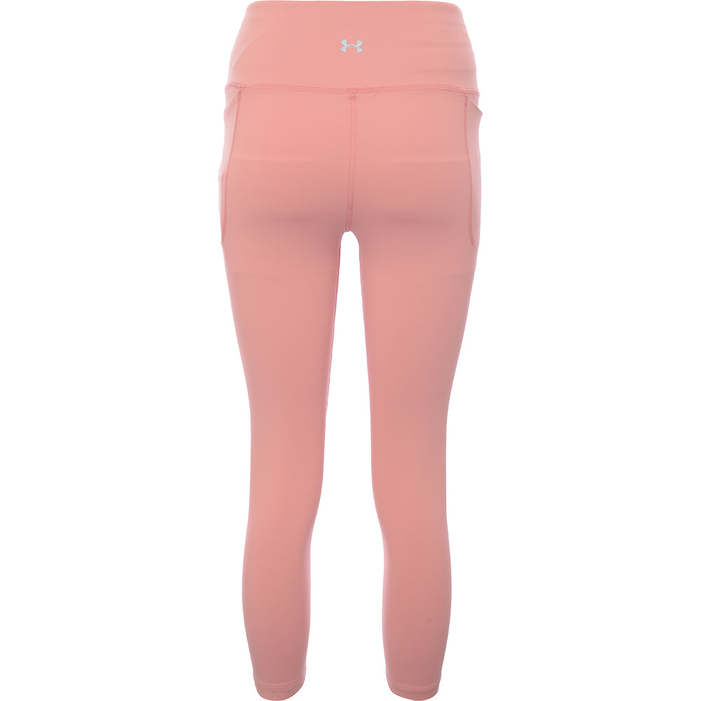 Under Armour Women's Pink Meridian Cropped Leggings