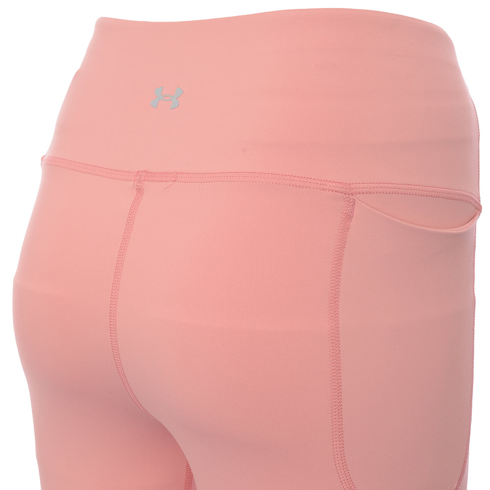 Under Armour Women's Pink Meridian Cropped Leggings