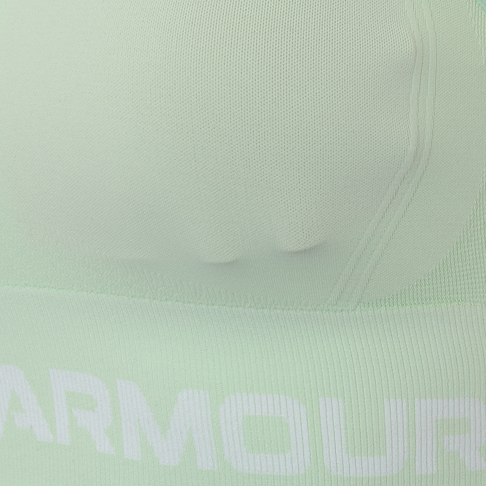 Under Armour Women's Green Seamless Low Bra