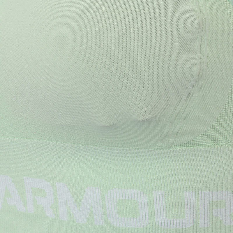 Under Armour Women's Green Seamless Low Bra