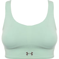 Under Armour Women's Green Rush Auxetic Mid Bra