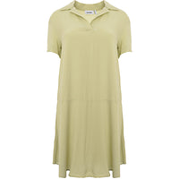 Weekday Women's Sage Green Millie Smock Mini Dress