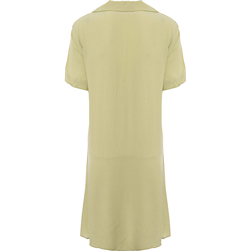 Weekday Women's Sage Green Millie Smock Mini Dress