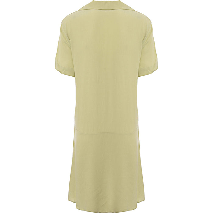 Weekday Women's Sage Green Millie Smock Mini Dress