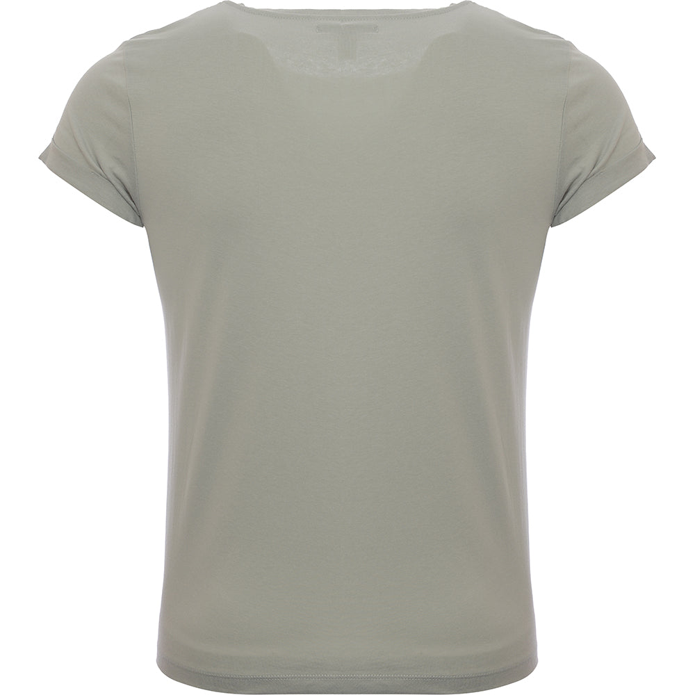 Womens Brave Soul Elanor T-Shirt In Sage