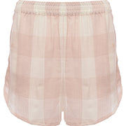 New Look Women's Co-Ord Gingham Shorts in Pink Check