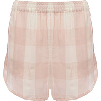 New Look Women's Co-Ord Gingham Shorts in Pink Check