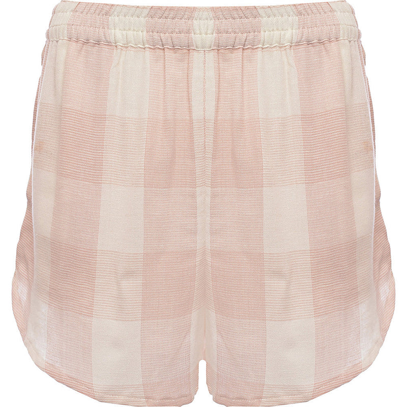 New Look Women's Co-Ord Gingham Shorts in Pink Check