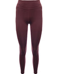 Columbia Women's Burgundy Training River Tight Leggings