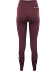 Columbia Women's Burgundy Training River Tight Leggings