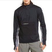 Mens Puma Running Cooladapt 1/2 Zip Jacket in Black