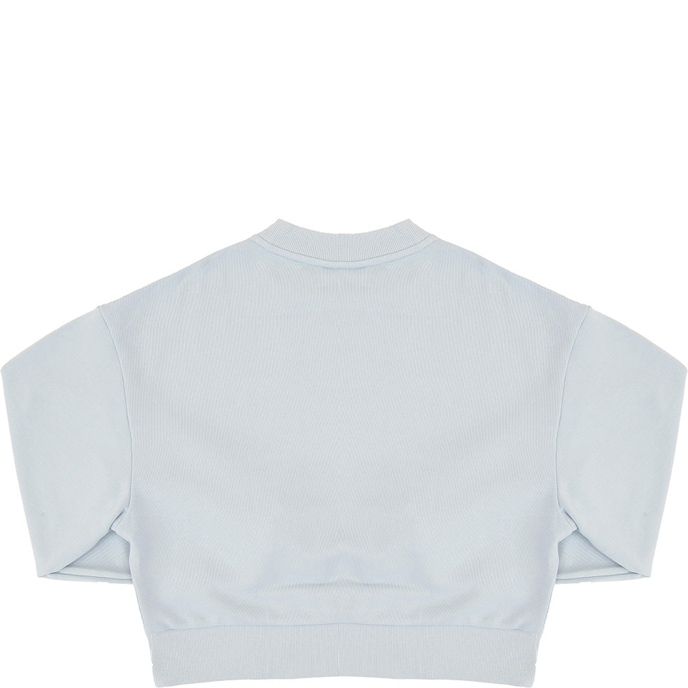 Puma Women's Baby Blue Classics Balloon Sleeve Sweatshirt