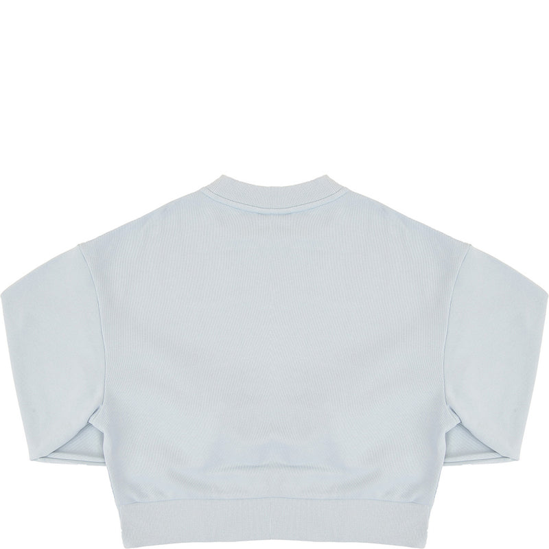 Puma Women's Baby Blue Classics Balloon Sleeve Sweatshirt