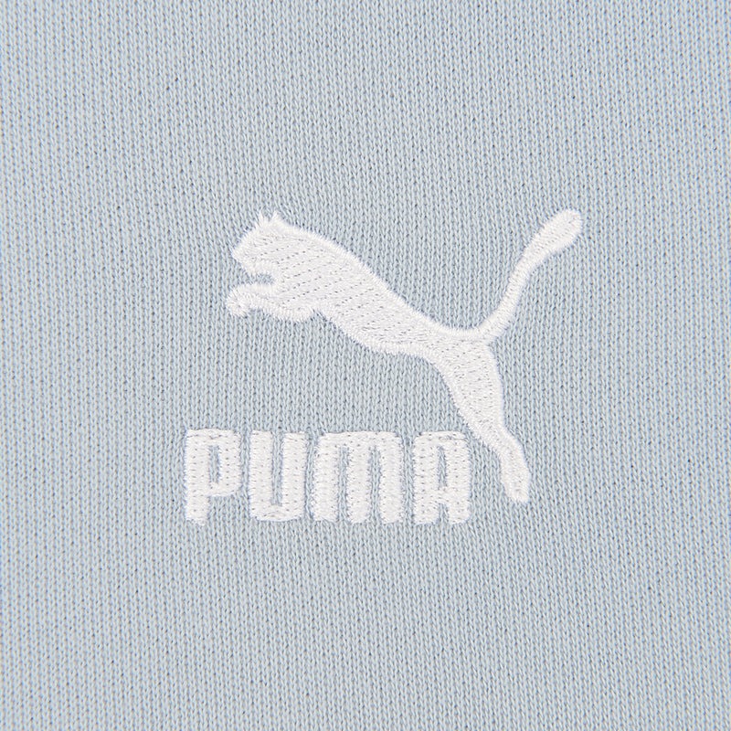 Puma Women's Baby Blue Classics Balloon Sleeve Sweatshirt