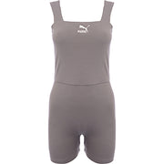 Puma Women's Storm Grey Ribbed Unitard
