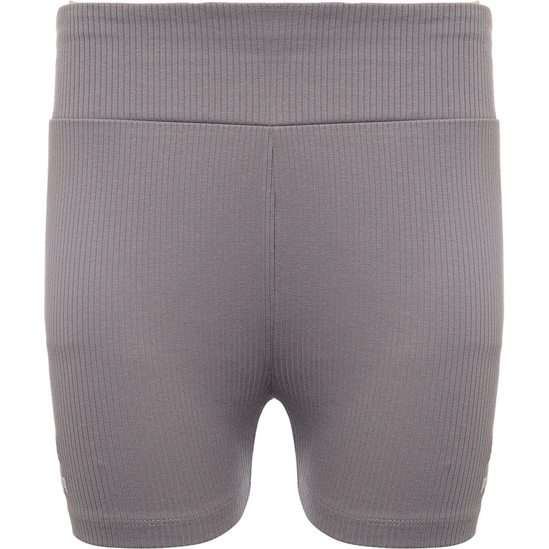 Puma Women's Storm Grey Ribbed Legging Shorts