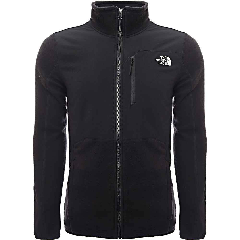 The North Face Mens Glacier Pro Full Zip Fleece in Black