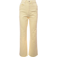 Stradivarius Womens 90s Dad Jean in Yellow