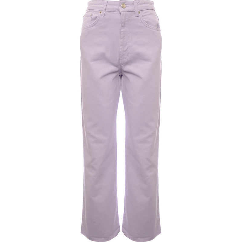 Stradivarius Womens 90s Dad Jean in Lilac