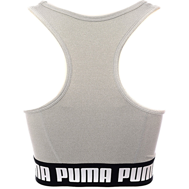 Puma Women's Training Strong Crop Top in Grey