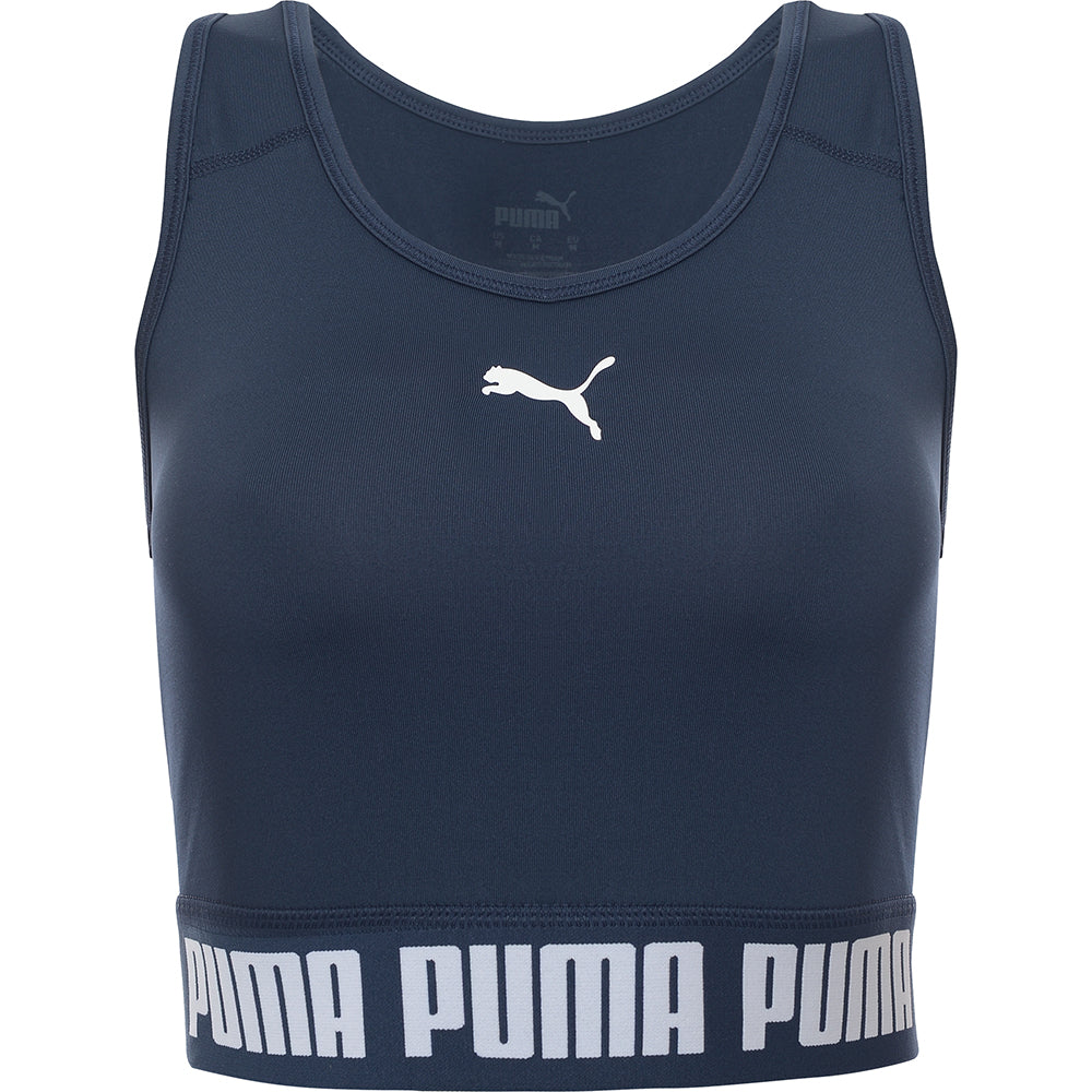 Puma Women's Navy Training Strong Crop Top