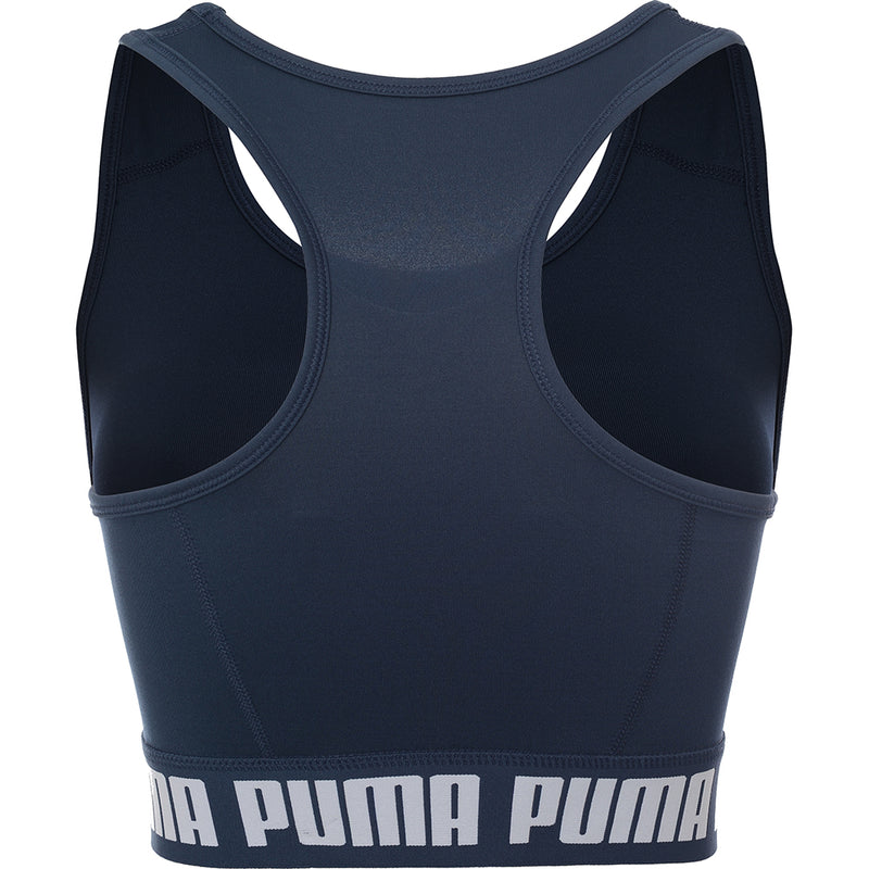 Puma Women's Navy Training Strong Crop Top